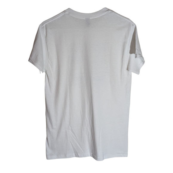 I Get My Attitude From My Dad White Graphic Tee - Size S - All Genders - Picture 7 of 7